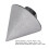 Fresa biseladora de esmeril 50x48mm 15mm vástago redondo 9