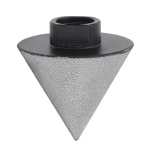 Fresa biseladora de esmeril 50x48mm 15mm vástago redondo