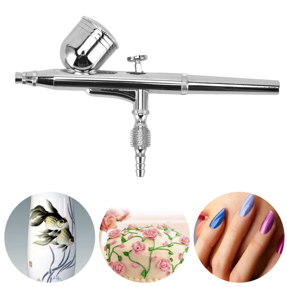 Airbrush Kit Stainless Steel Precise Dual Action Small Paint Spray Pen For Temporary Tattoo Cake 8411321484868