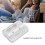 Reproductor de casetes Bluetooth 5.0 transparente con dos pilas AA 3