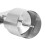 Edelstahl-Eisportionierer 410g Silber 7