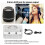 Reproductor de casetes Bluetooth 5.0 transparente con dos pilas AA 4