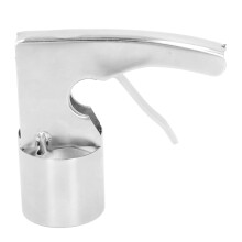 Cucharón para hielo con gatillo de estilo antiguo plateado 14.5oz