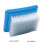 Cepillo para estera de fieltro 1 pieza PP Nylon 11.1x9.1x4 cm 11