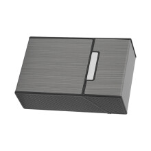 Modelo 56g Negro 31x60x93mm Estuche impermeable para cigarrillos