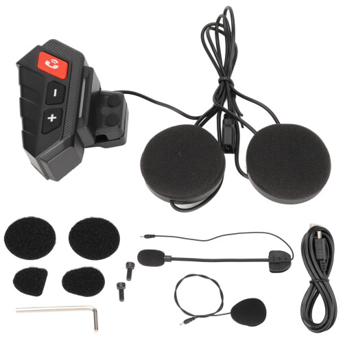 Auriculares Bluetooth para casco de motocicleta IP65 1000mAh 1