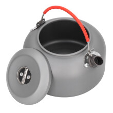 Hervidor de camping 1,4 L 155x100 mm Aluminio de grado alimentario