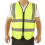 Reflective Safety Vest High Visibility Polyester Workwear with Pocket for Worker Engineer XL 16
