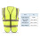 Reflective Safety Vest High Visibility Polyester Workwear with Pocket for Worker Engineer XL 10