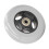 4-Zoll-Gummirad für Rollator-Caster, grau, 8 mm 9