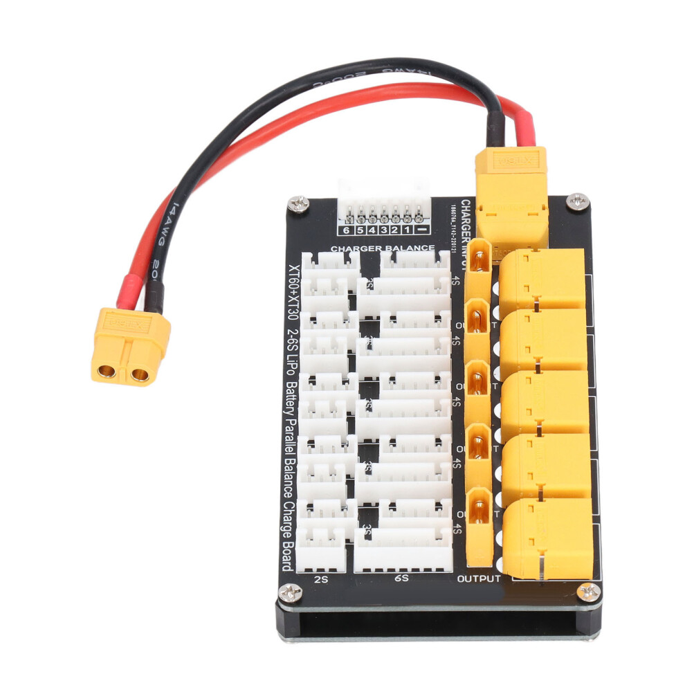 Lipo Battery Charging Board Parallel Xt30 Xt60 Plug 2Â6S Lithium Batteries For Imax B6 Charger 5001321488497