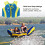 Kinder blaue Neopren-Weste S - Klettverschluss-Fin 6