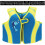 Kinder blaue Neopren-Weste S - Klettverschluss-Fin 10