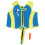 Kinder blaue Neopren-Weste S - Klettverschluss-Fin 2