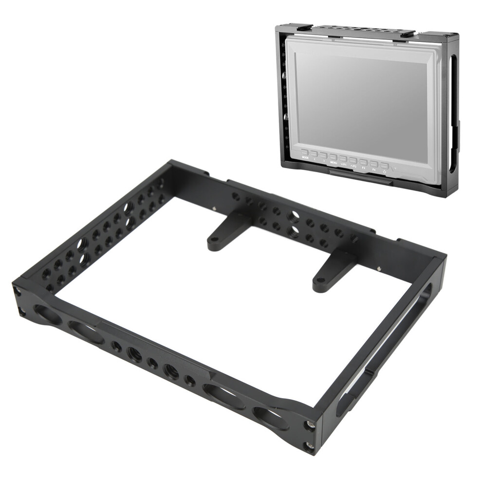 Monitor Cage Aluminum Alloy Multi 1/4 3/8 Holes Professional Camera Monitor Bracket For Feelworld Fw759 5021321489577