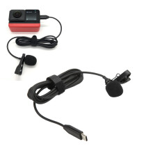 Micrófono lavalier Type-C de 54 g, 1,5 m, Insta360 X2 como en las fotos