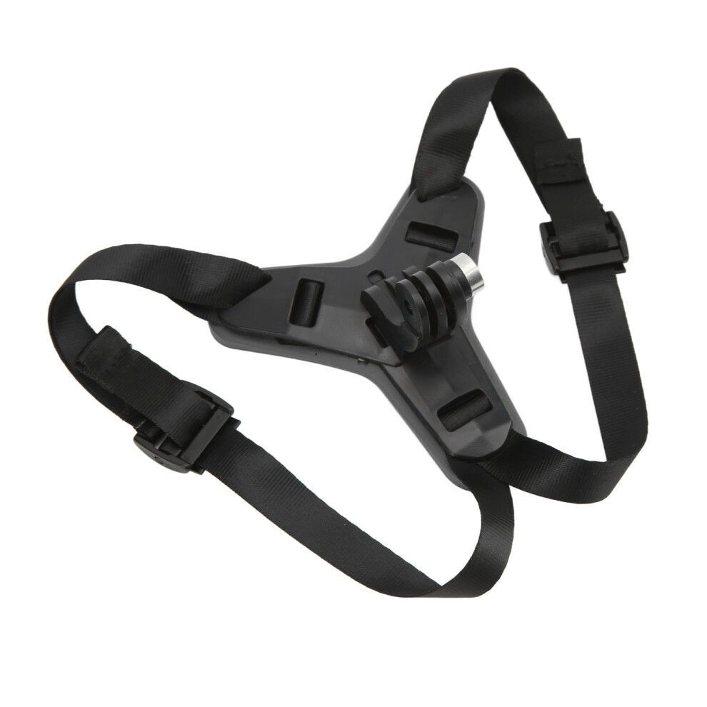 Helmet Chin Mount Adjustable Strap Prevent Slip Motorcycle Helmet Camera Bracket For Hero 7 6 5 Black 9491321489598
