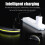 Linterna frontal COB impermeable, 50m, 2.5-5h Negro/Blanco 3
