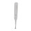 Leder-Kanten-Groover U/V-Typ 115 mm Silber 10