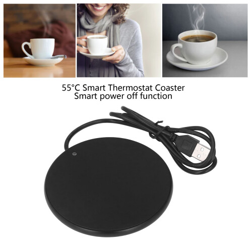 55C Kaffeebecher-Wärmer 8-10W schwarz, Durchmesser 10,3 cm 2