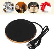 Goldfarbener Kaffeebecherwärmer 55 C, 8–10 W, Ø 4,1 in / 10,3 cm