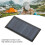 Polisilicio azul 2 piezas 0,3W 5V 60mA 68x37mm panel 9