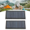 Polisilicio azul 2 piezas 0,3W 5V 60mA 68x37mm panel 16