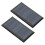 Polisilicio azul 2 piezas 0,3W 5V 60mA 68x37mm panel 14