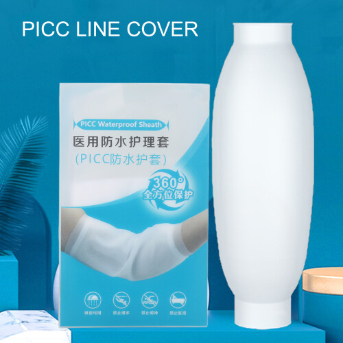 Manga de silicona impermeable para línea PICC M 2