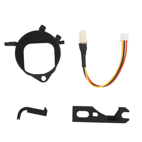 Dreamcast ABS-Lüfterhalter NF-A4x10 5V 4x10mm Schwarz 1