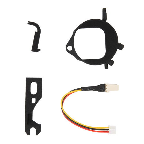 Dreamcast ABS-Lüfterhalter NF-A4x10 5V 4x10mm Schwarz