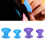 20 piezas de rulos en forma de hongo L/S Morado-Azul 7