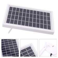 Panel solar negro de 12V 3W 220x135x18mm para coche