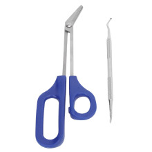 Tijeras para uñas de los pies de mango largo - Acero inoxidable