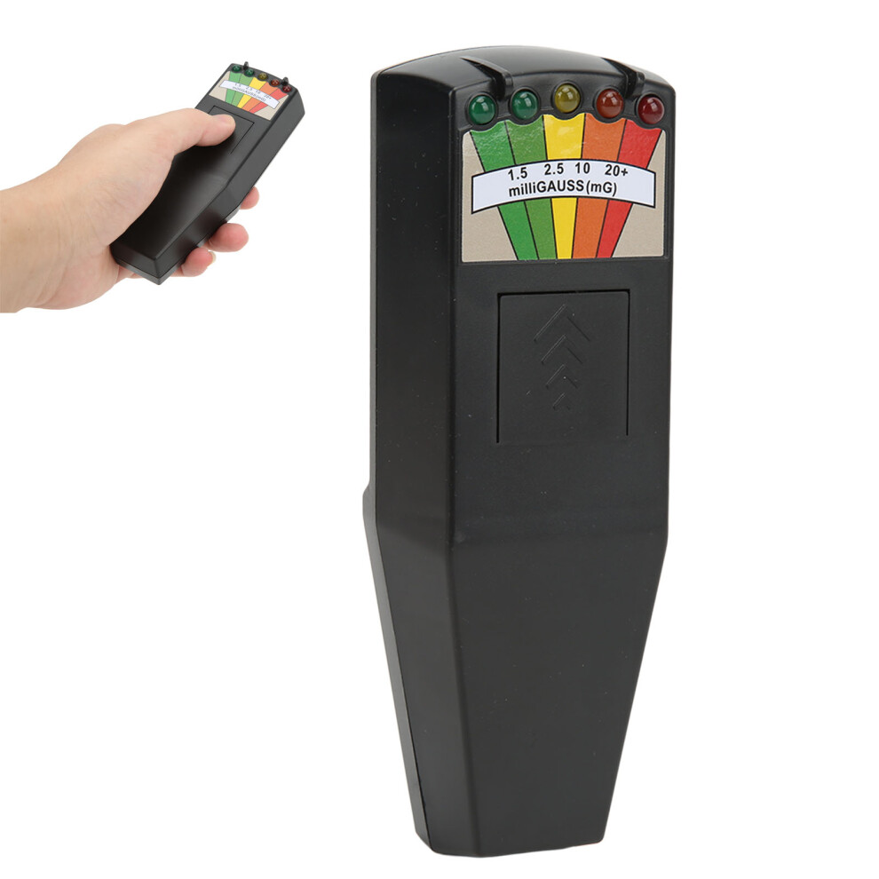 Emf Meter High Accuracy Electromagnetic Field Radiation Detector For Electrical Appliance Black 4161321493134