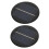 2 piezas 6V panel solar redondo 80mm 0,5 W polisilicio 15