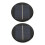 2 piezas 6V panel solar redondo 80mm 0,5 W polisilicio 13