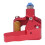 CR-10S PRO Extrusor de doble engranaje de aluminio rojo 15