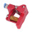 CR-10S PRO Extrusor de doble engranaje de aluminio rojo 6