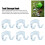 25Pcs Storage Hook Galvanized Steel Tool Hanging Accessory Set Kit for Garden Garage 6