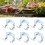 25Pcs Storage Hook Galvanized Steel Tool Hanging Accessory Set Kit for Garden Garage 15