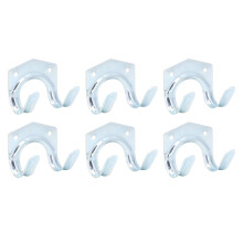 25Pcs Storage Hook Galvanized Steel Tool Hanging Accessory Set Kit for Garden Garage