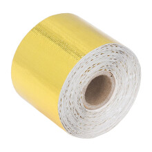Cinta de protección térmica 2in x 32.8ft de fibra de vidrio dorada