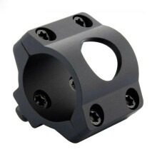 Montaje de anillo desplazado de 25,4 mm para riel Mlok negro
