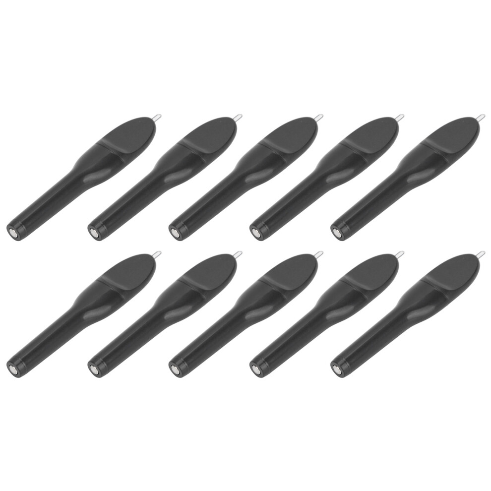 10pcs Hearing Aid Cleaning Brush Portable Hearing Amplifier Brushes with Wax Loop and Magnet