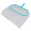 Red de malla de nylon verde para skimmer de piscina 39.5x29x3cm 183g 13