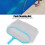Red de malla de nylon verde para skimmer de piscina 39.5x29x3cm 183g 11