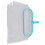 Red de malla de nylon verde para skimmer de piscina 39.5x29x3cm 183g 9