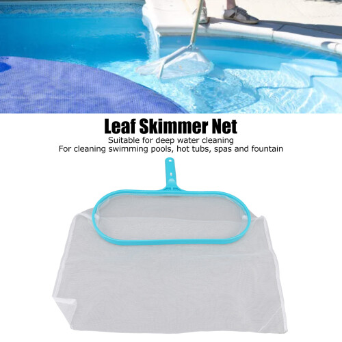 Red de malla de nylon verde para skimmer de piscina 39.5x29x3cm 183g 2