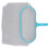 Red de malla de nylon verde para skimmer de piscina 39.5x29x3cm 183g 7